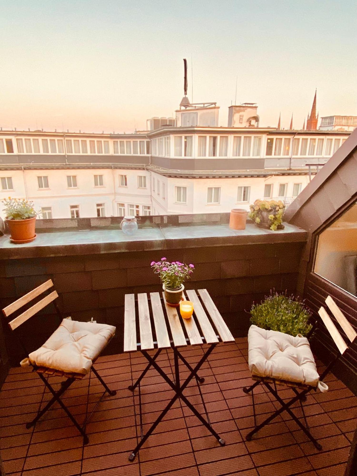 Living With Soul - Appartement Ueber Den Daechern Von Wiesbaden Exterior foto